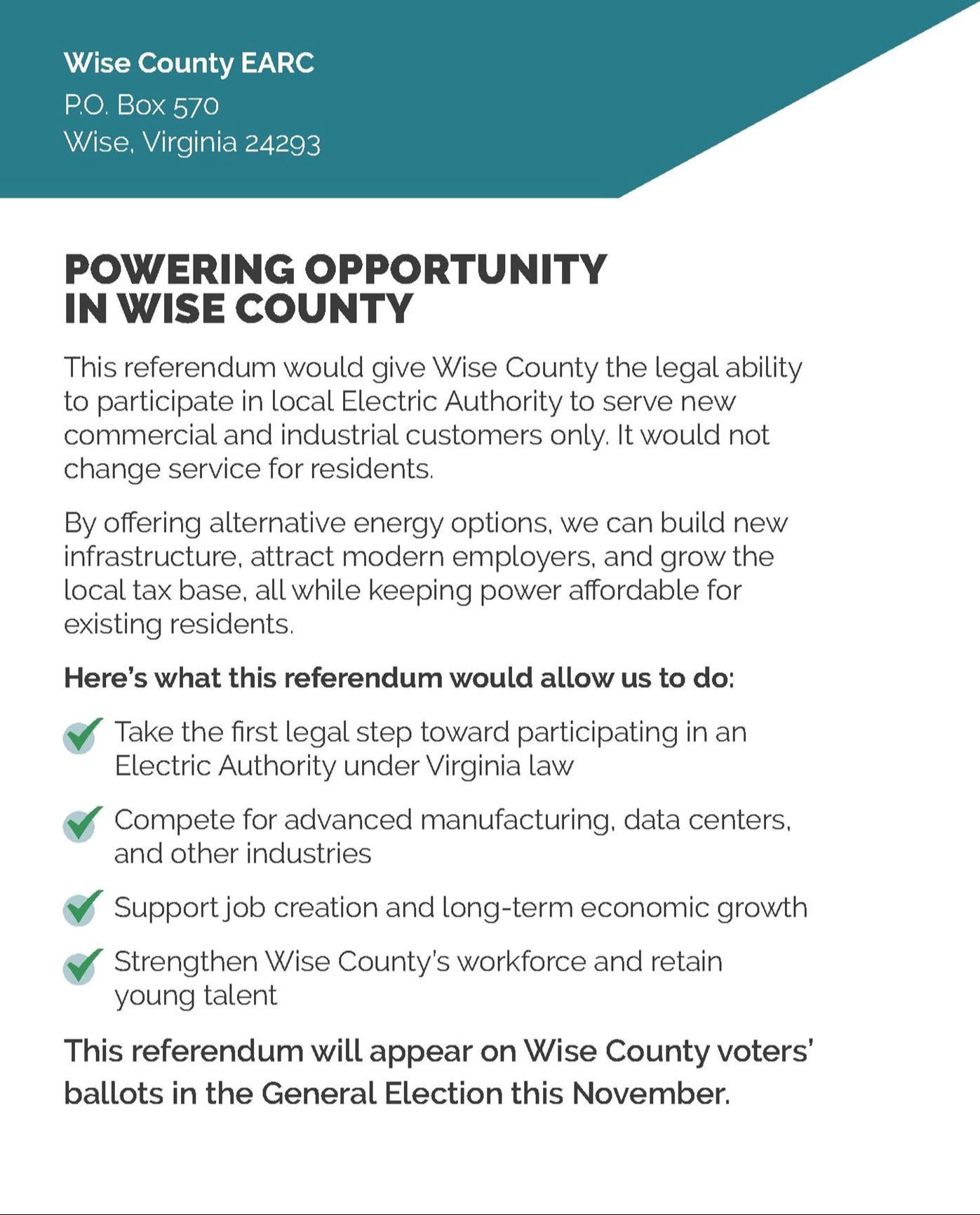 Wise Referendum Postcard - v4 Back